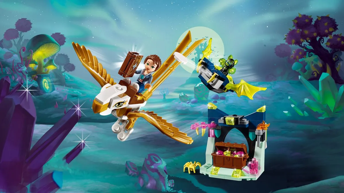 LEGO Elves Emily Jones en de Adelaarontsnapping 41190 - 149 Stukken - Paars