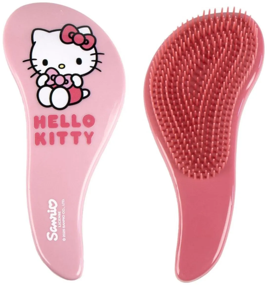 Hello Kitty Bows Haarborstel 20cm - Antiek Roos