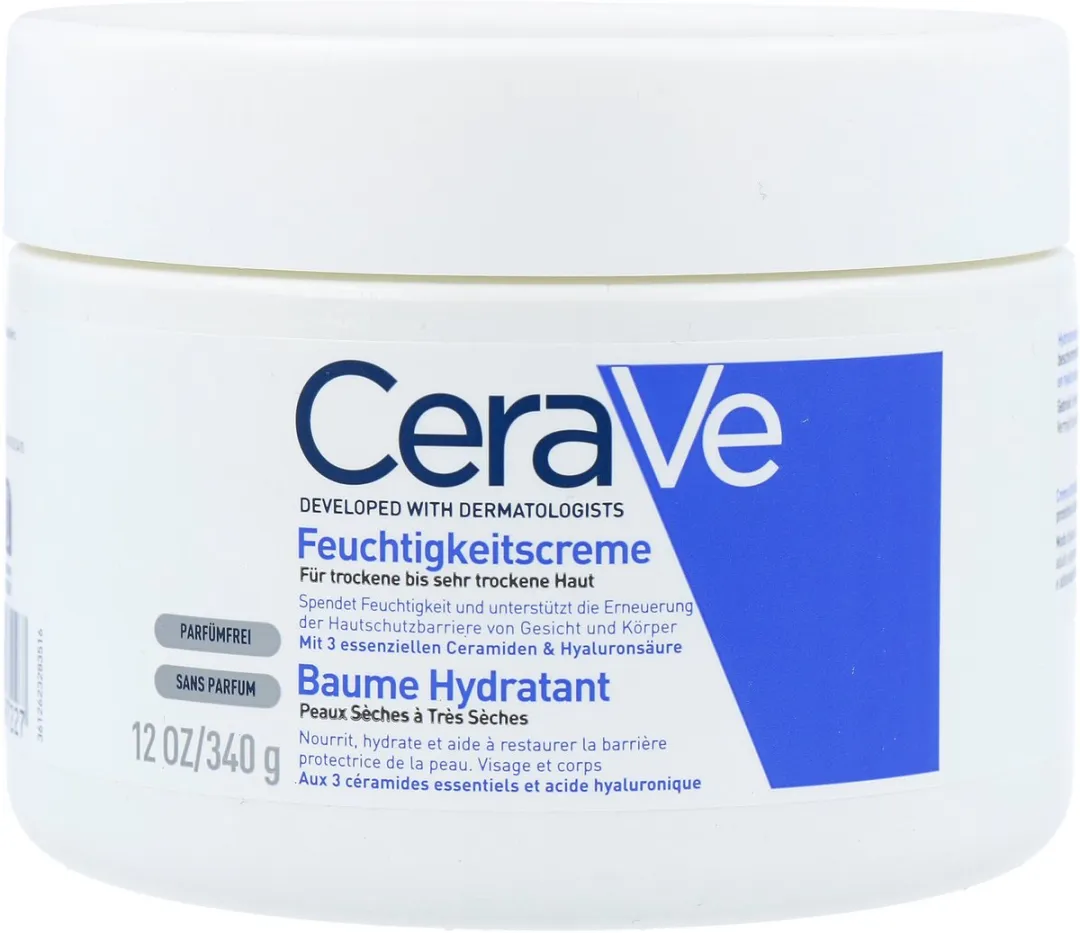 CeraVe Hydraterende Crème 340g - Droge tot Zeer Droge Huid