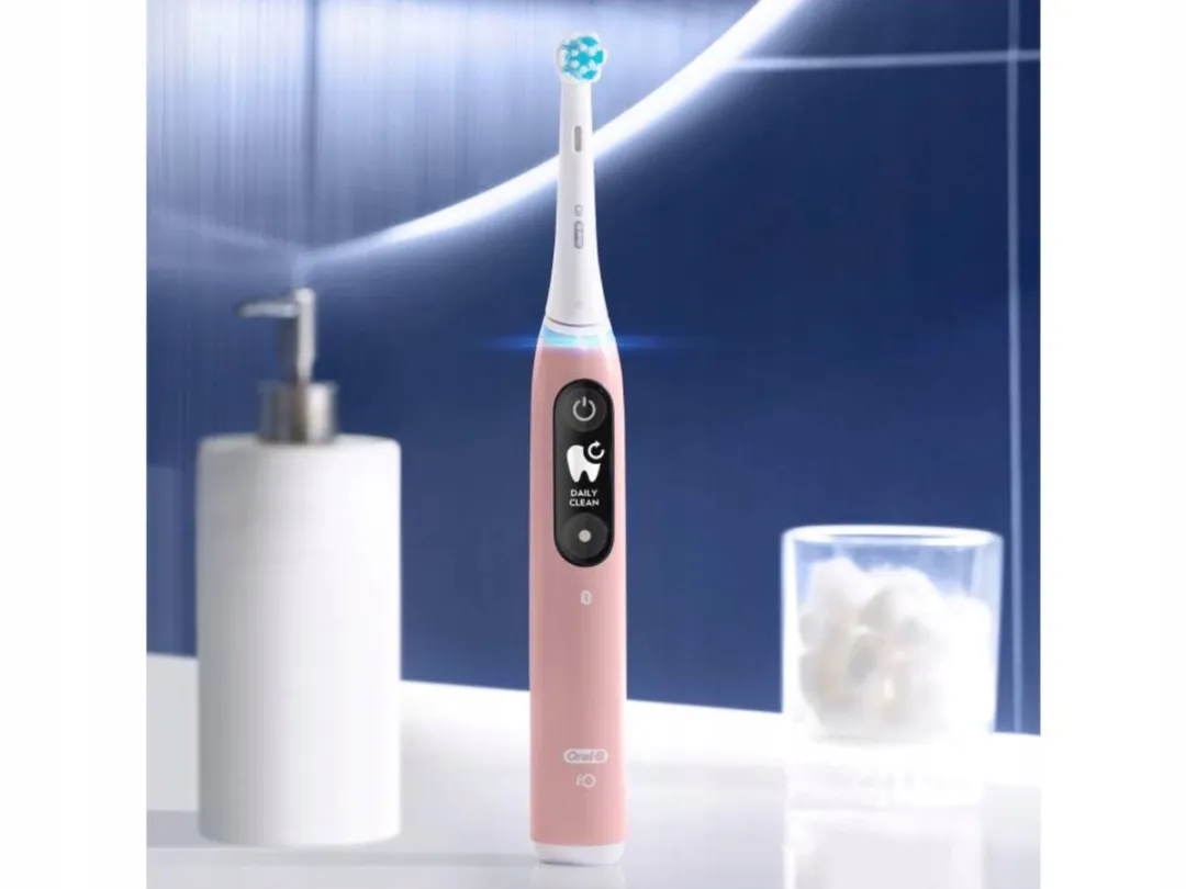 Oral-B iO Series 6 Duo Elektrische Tandenborstel - Wit & Roze