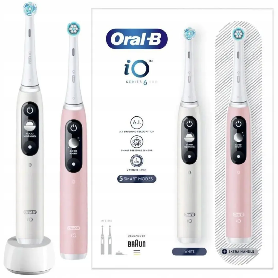 Oral-B iO Series 6 Duo Elektrische Tandenborstel