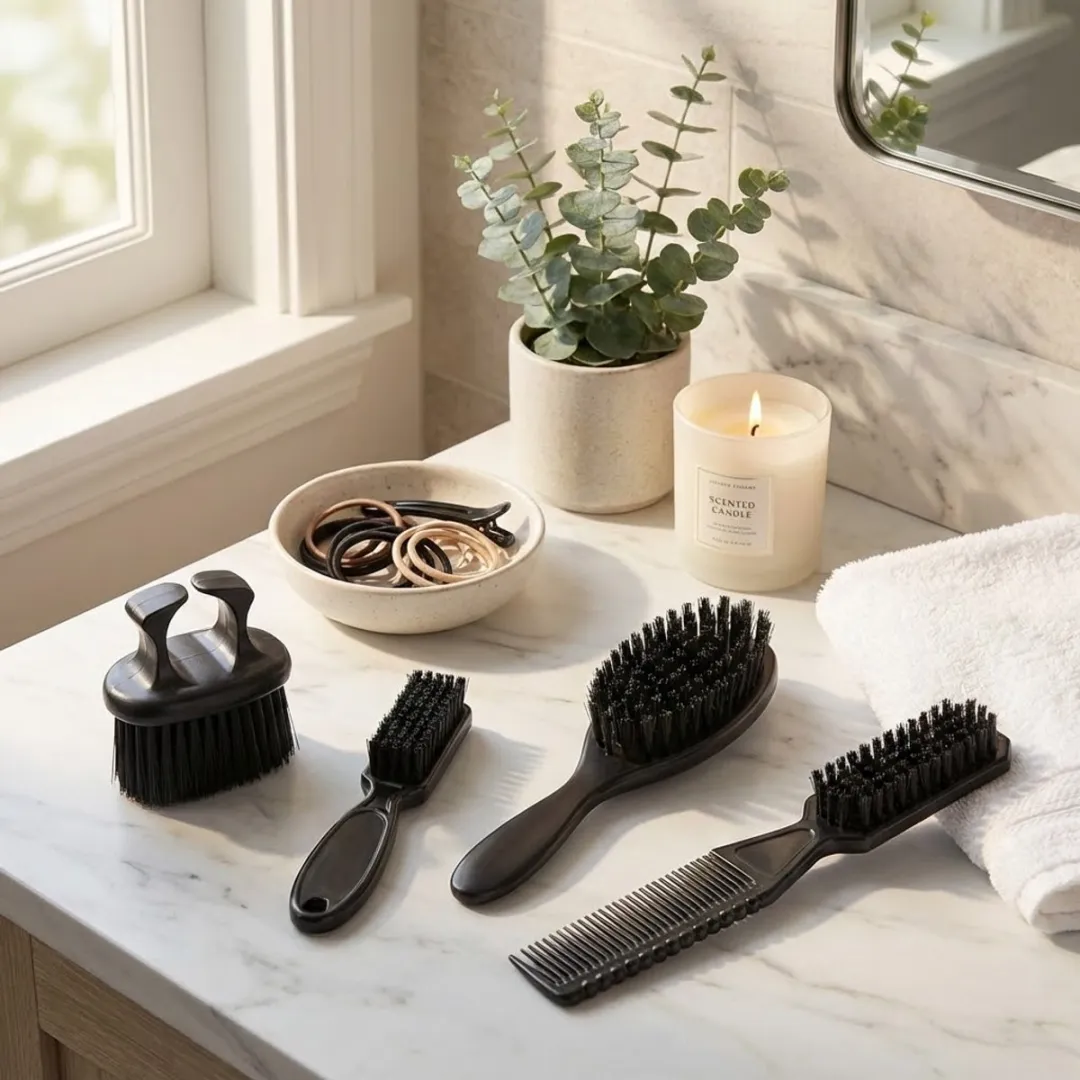 NuveX Grooming Set - 4-delig - Zwart