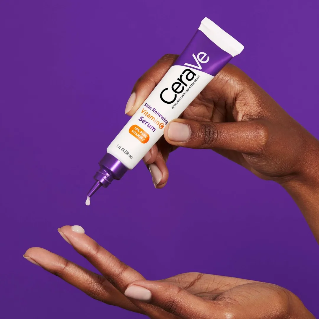 CeraVe Skin Renewing Vitamine C Serum 30ml - 3 Stuks