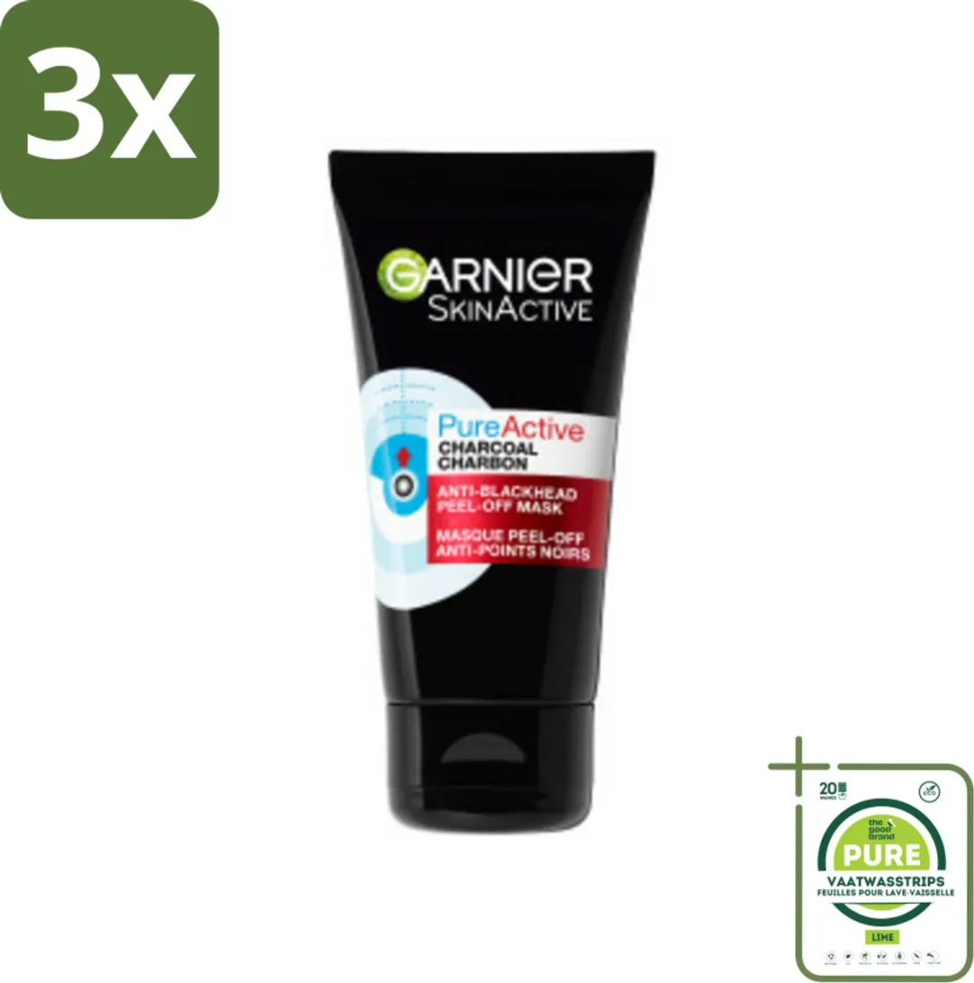 Garnier Pure Active Peel-Off Masker Charcoal 50ml