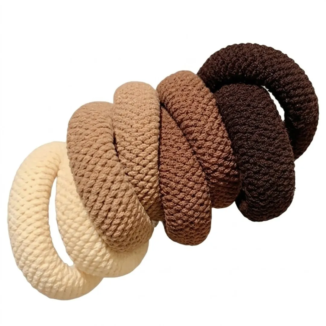 NuveX Haar Elastiekjes Set 8 Stuks