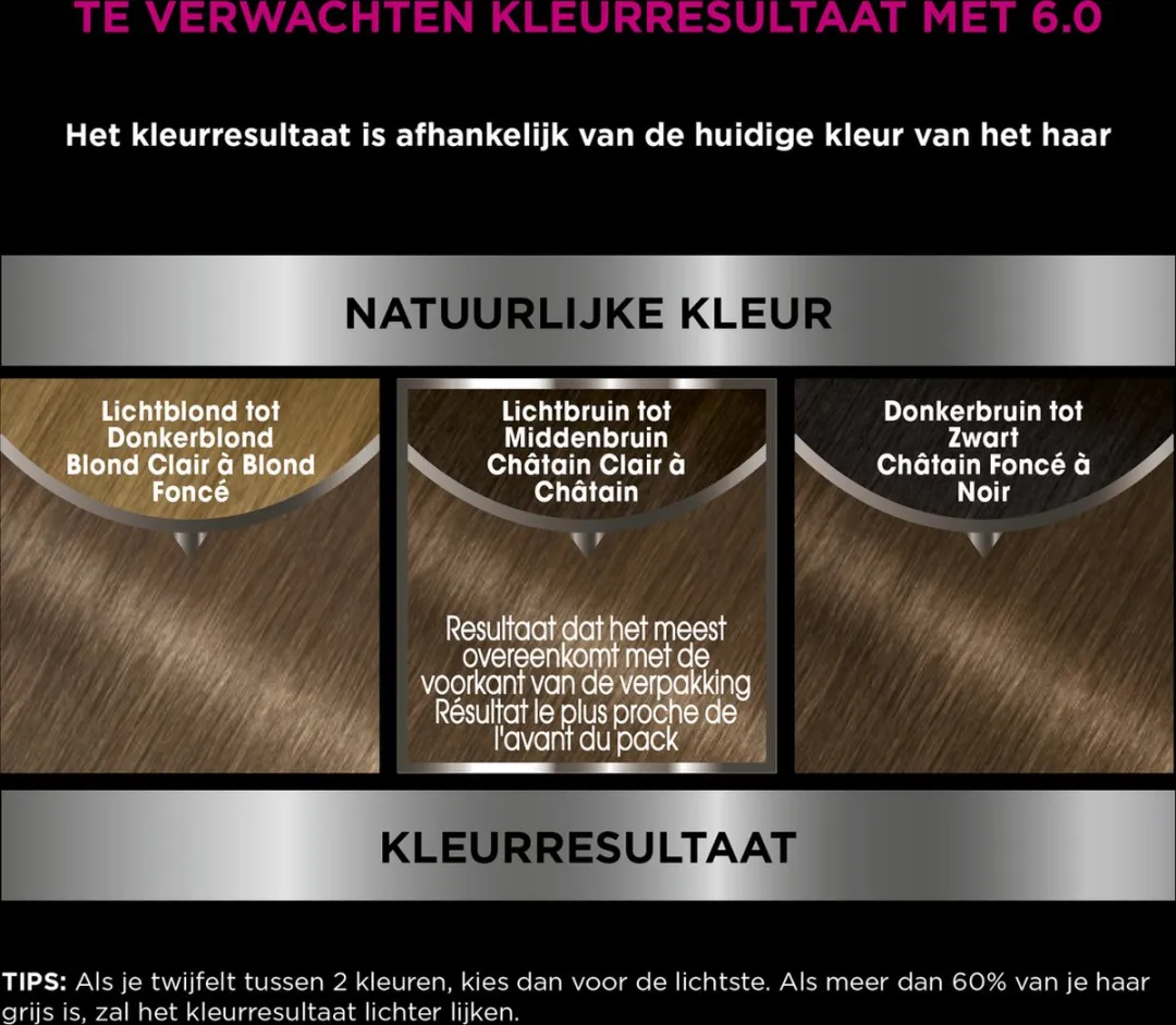 Garnier Olia Haarkleuring 6 Donkerblond - 986ml