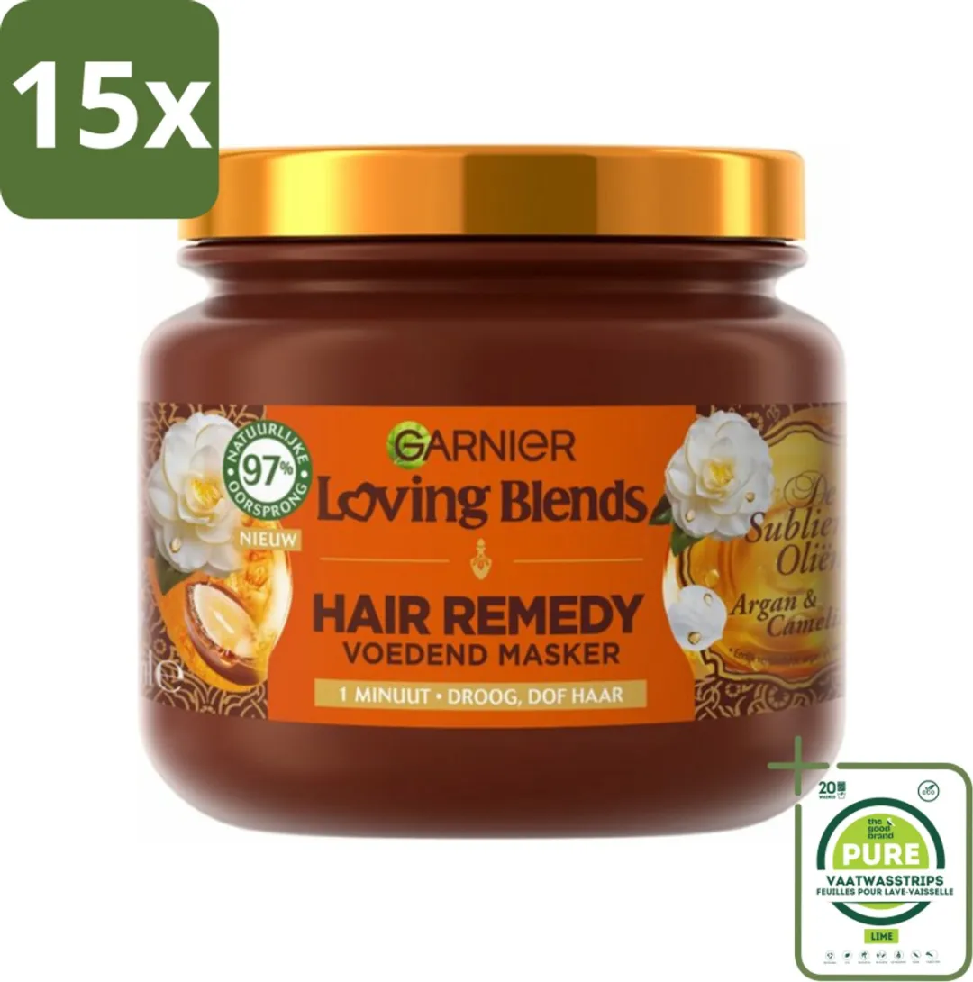 Garnier Loving Blends Haarmasker Argan & Cameliaolie 340ml