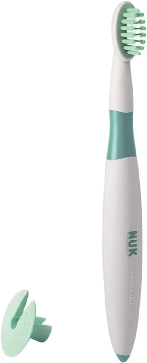 Nuk Leren tandenborstel 12-36 maanden Blauw