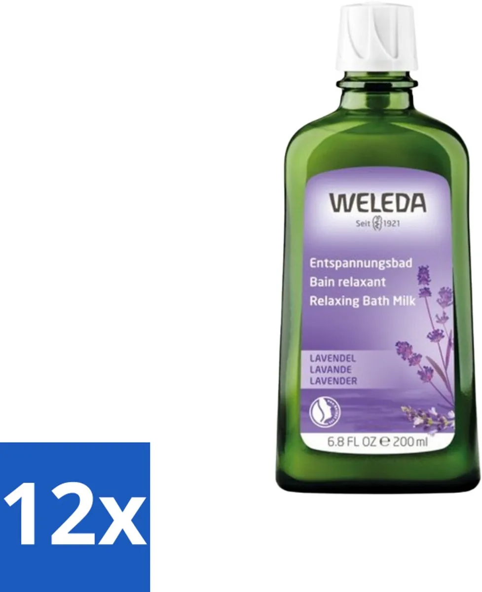Weleda Ontspanningsbadmelk Lavendel 200ml