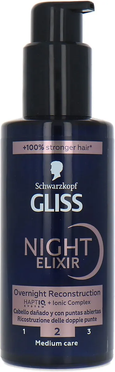 Schwarzkopf Gliss Night Elixir Overnight Reconstructie 100ml