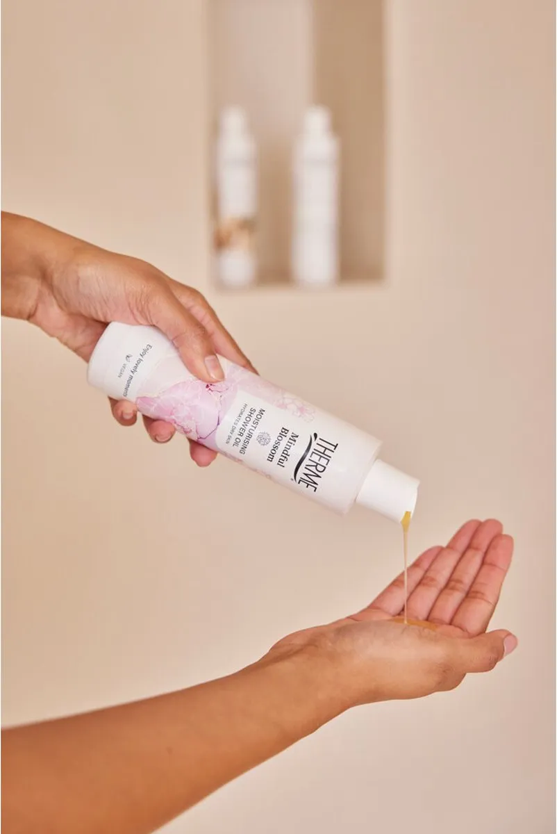 Therme Mindful Blossom Moisturising Shower Oil 250ml - 6 Stuks
