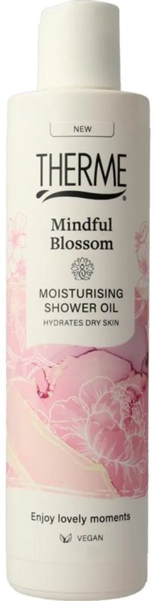 Therme Mindful Blossom Moisturising Shower Oil 250ml - 6 Stuks