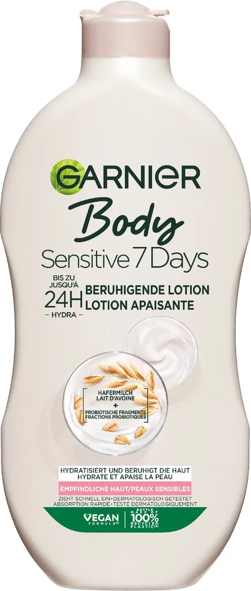 Garnier Body Sensitive Verzachtende Bodylotion 400ml - Havermelk & Probiotica