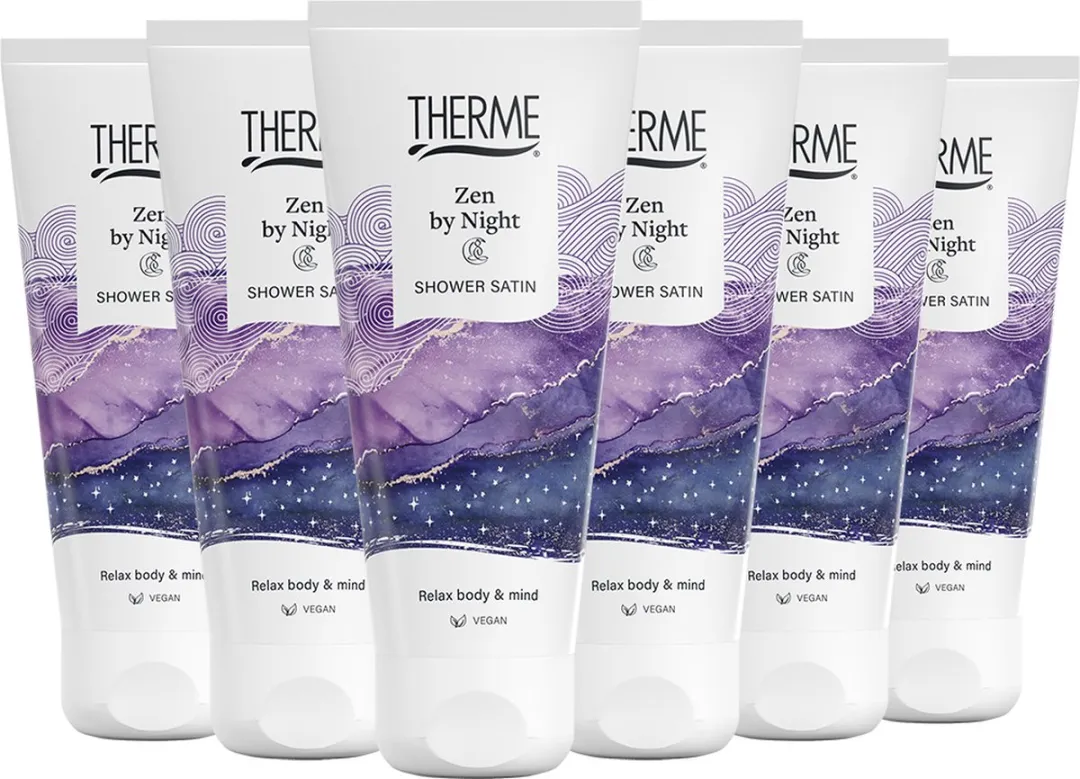 Therme Shower Gel Zen by Night 200ml - 6 Stuks