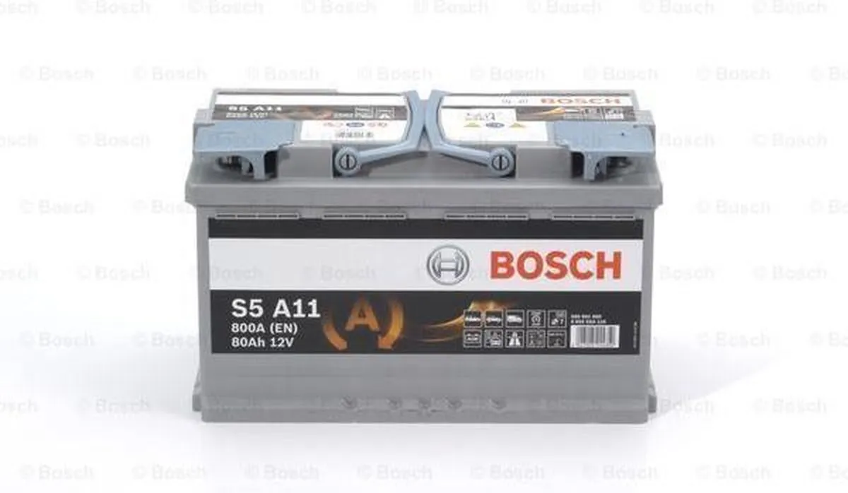 Bosch S5A11 Accu AGM 12V 80Ah