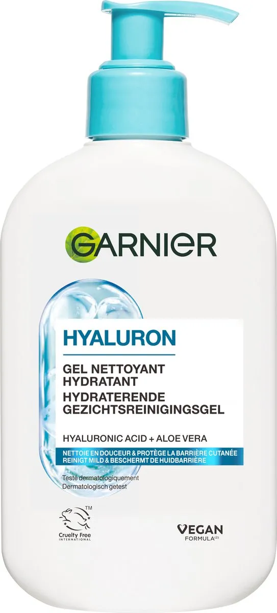 Garnier Hyaluron+ Gezichtsreiniger 250ml