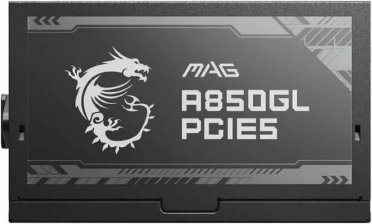 MSI MAG A850GL PCIE5 Voeding 850W - Modulair - Zwart - afbeelding 6 van 6