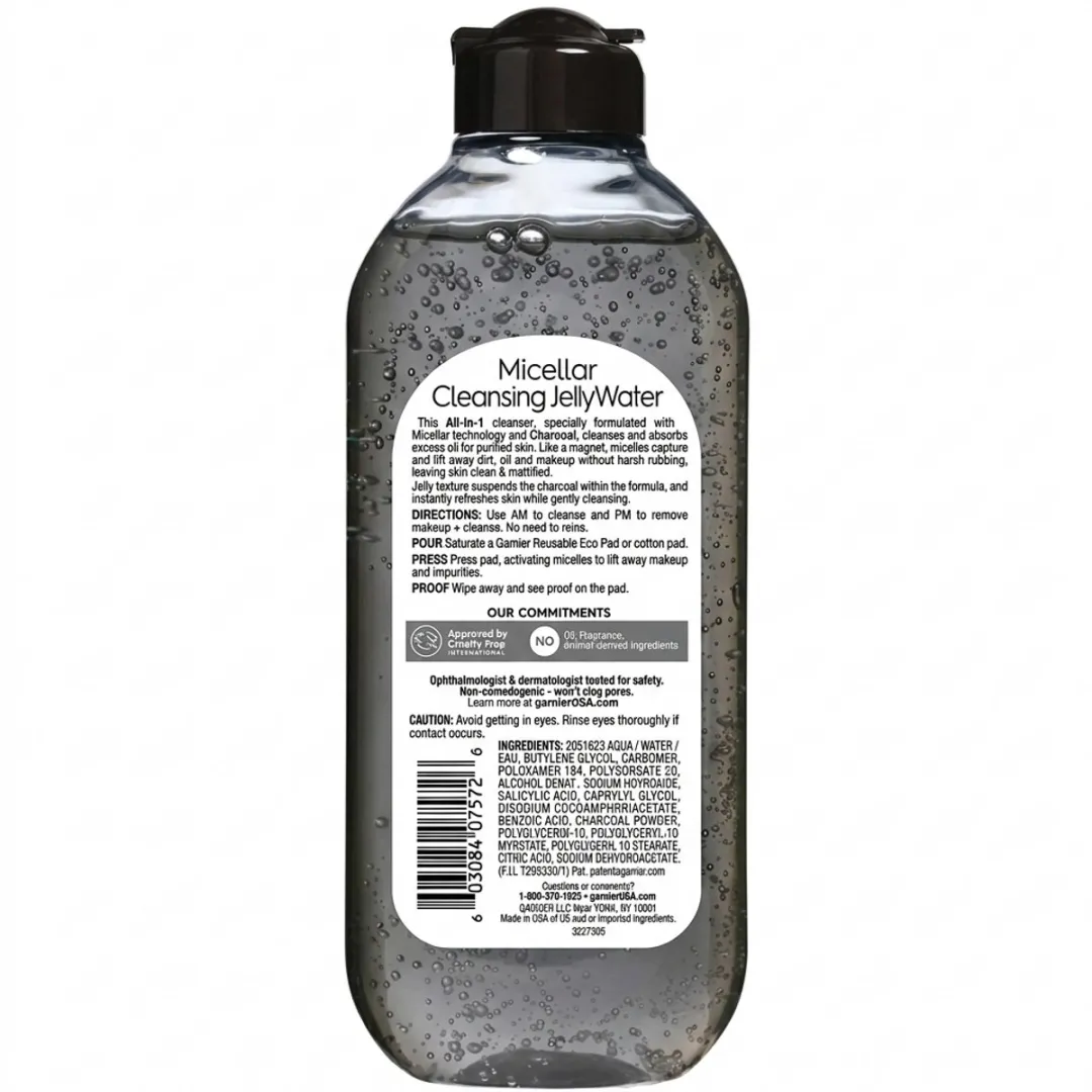 Garnier Charcoal Micellair Reinigingswater 400ml