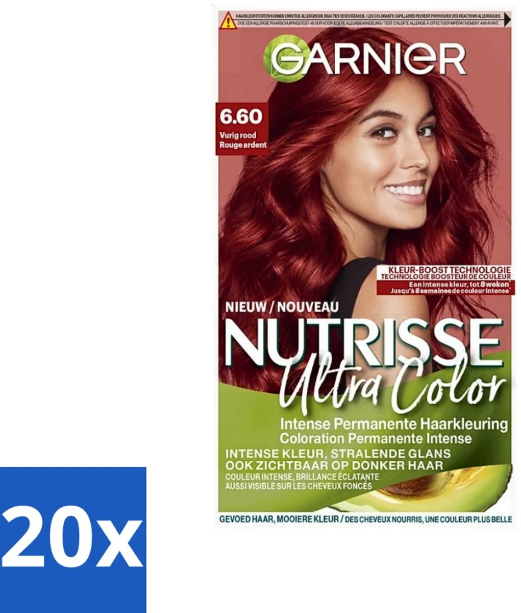 Garnier Nutrisse Ultra Color 6.60 Haarkleuring