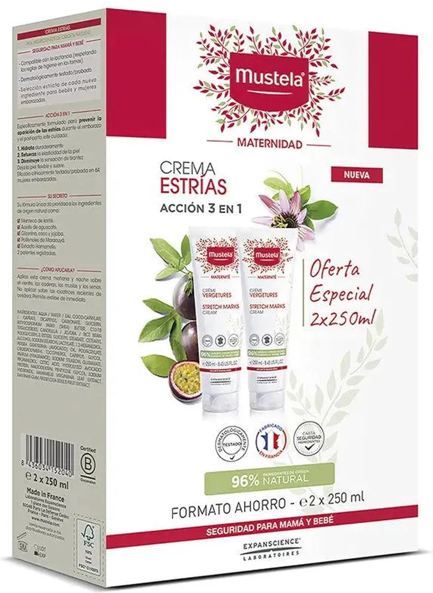 Mustela Anti-Striae Crème Duplo 3-in-1