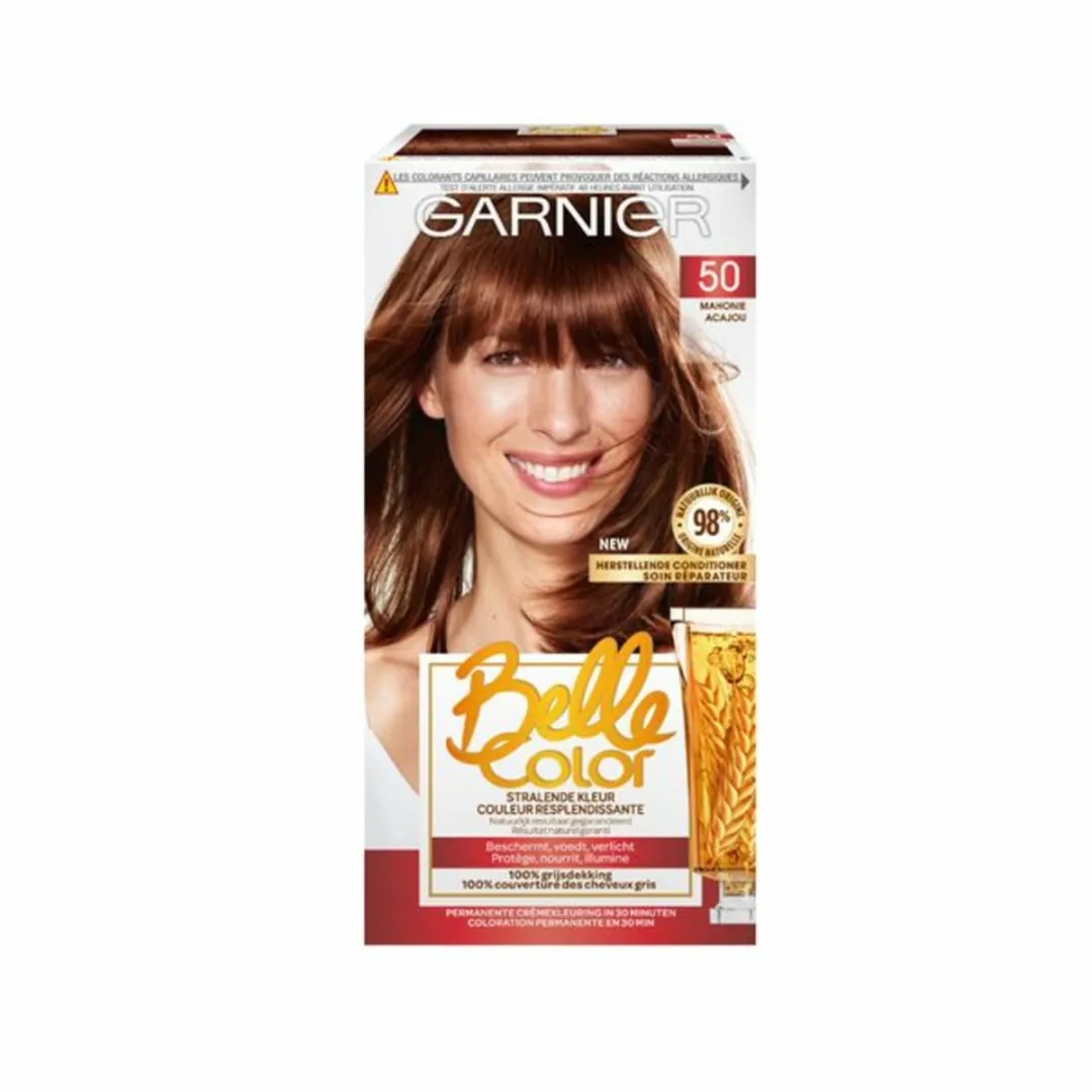 Garnier Belle Color 50 Mahonie Haarkleuring - 4 Stuks