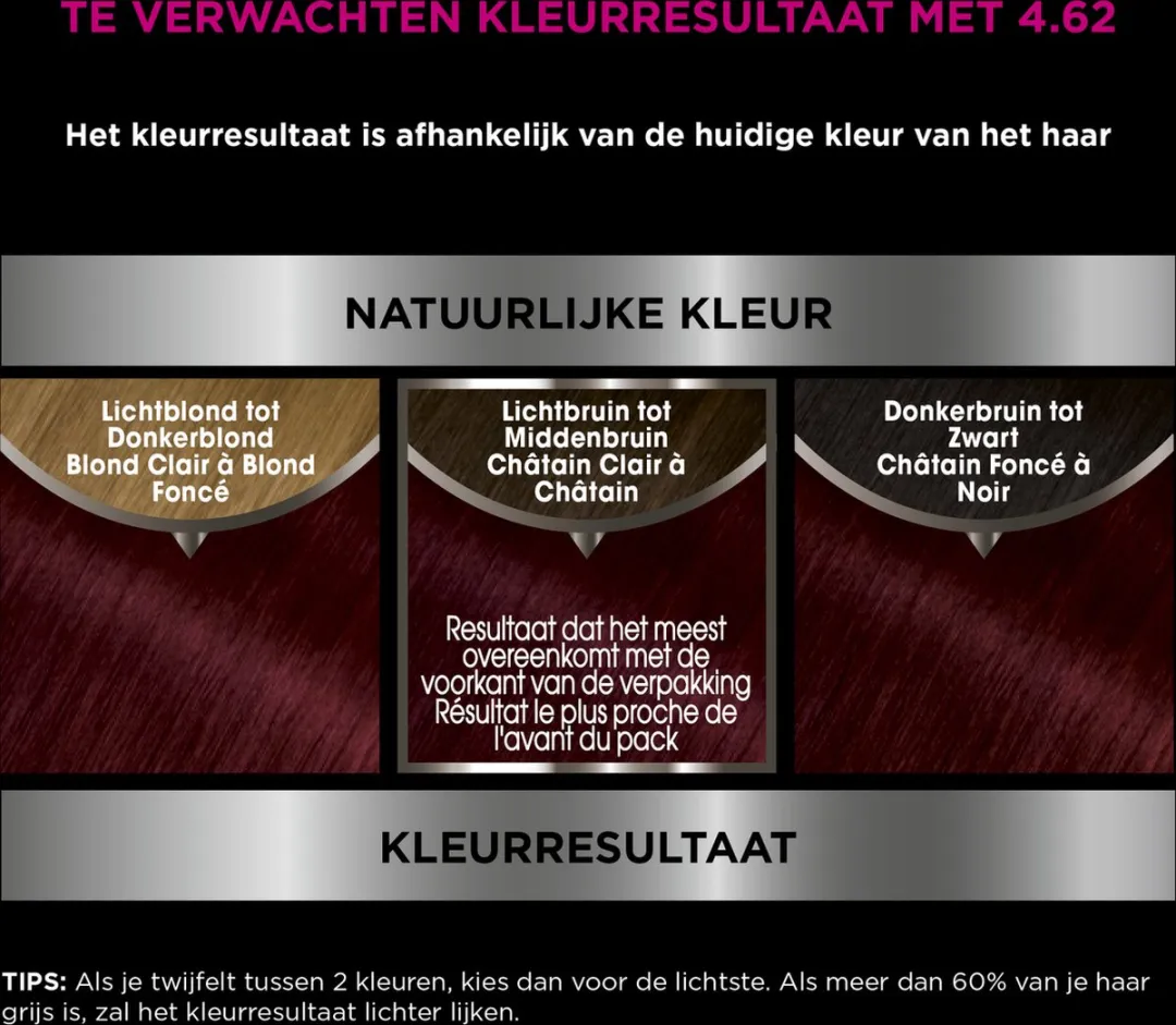 Garnier Olia Donker Granaatrood 986ml Haarkleuring - Permanent