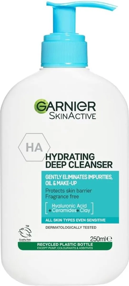 Garnier PureActive Reinigingsgel met Hyaluronzuur 250ml