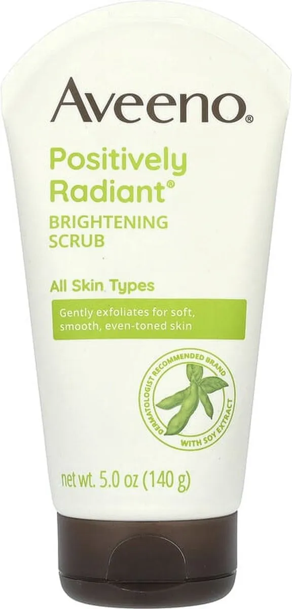 Aveeno Positively Radiant Scrub 140ml