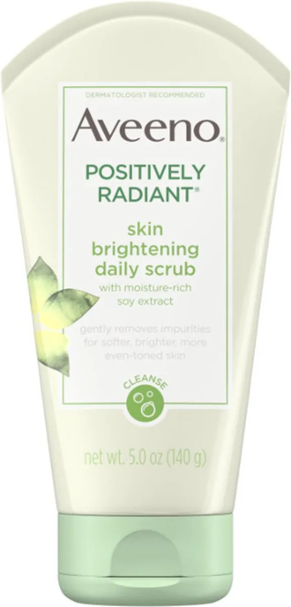 Aveeno Positively Radiant Scrub 140ml