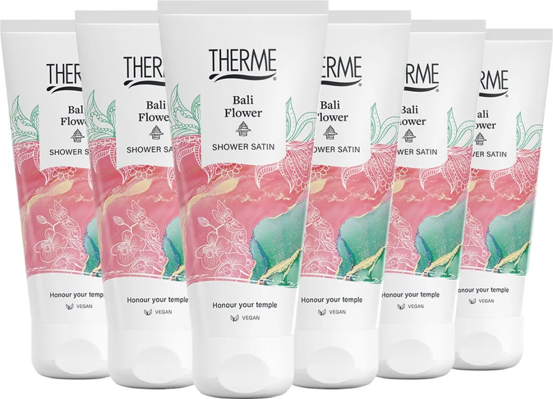 Therme Bali Flower Shower Douchegel - 6x200ml