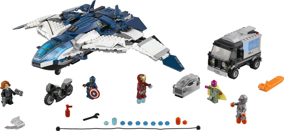 LEGO Super Heroes 76032 De Avengers Quinjet stadsachtervolging