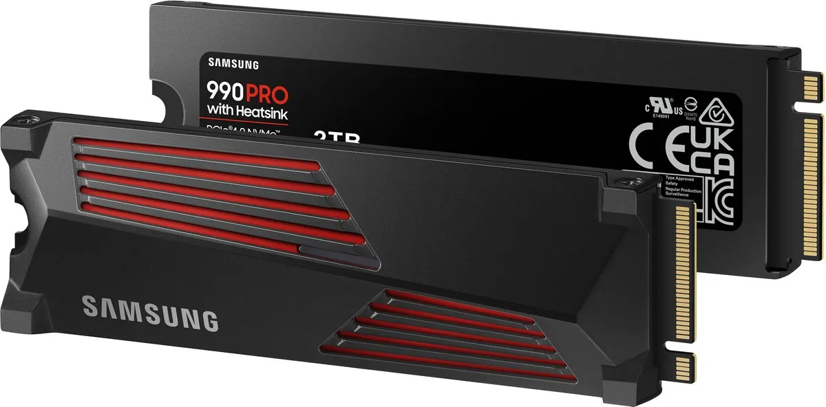 Samsung 990 PRO MZ-V9P2T0CW SSD - 2TB