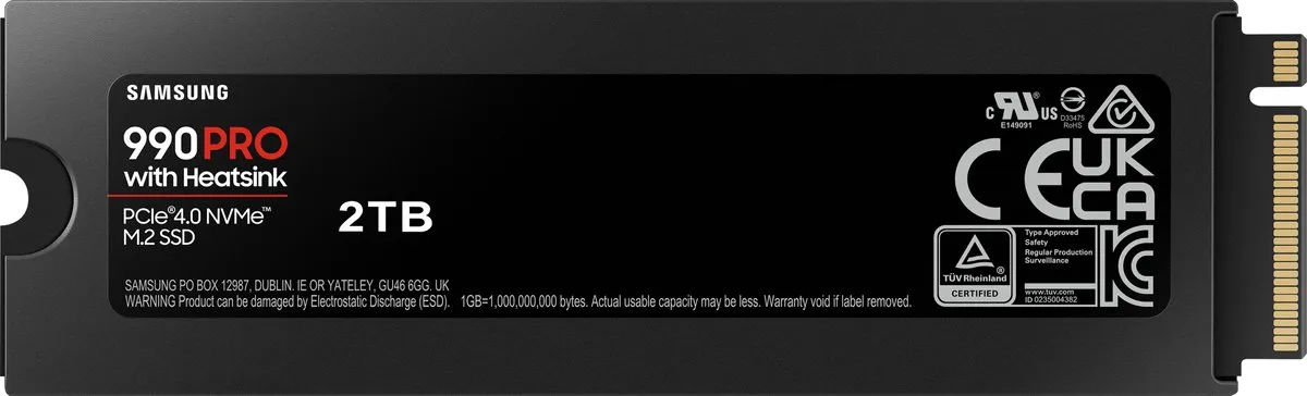 Samsung 990 PRO MZ-V9P2T0CW SSD - 2TB