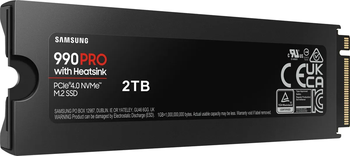 Samsung 990 PRO MZ-V9P2T0CW SSD - 2TB