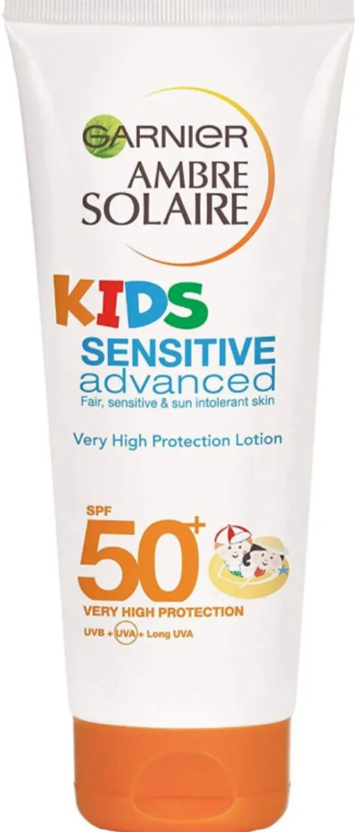 Garnier Ambre Solaire Sensitive Kids Zonnebrandcrème SPF50+ 200ml