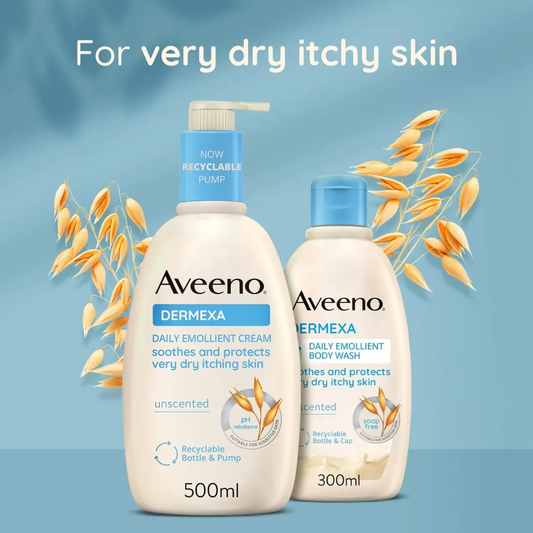 Aveeno Daily Emollient Cream - 200 ml (voor zeer droge en jeukende huid)