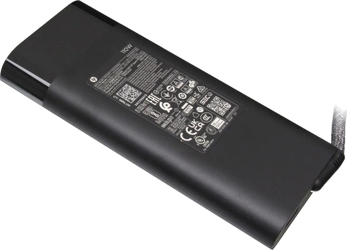 HP 110W USB-C Adapter - 110W - Zwart
