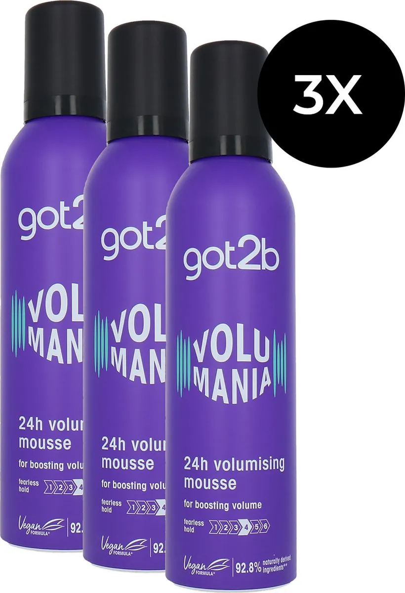 Schwarzkopf Got2b Volumaniac Mousse
