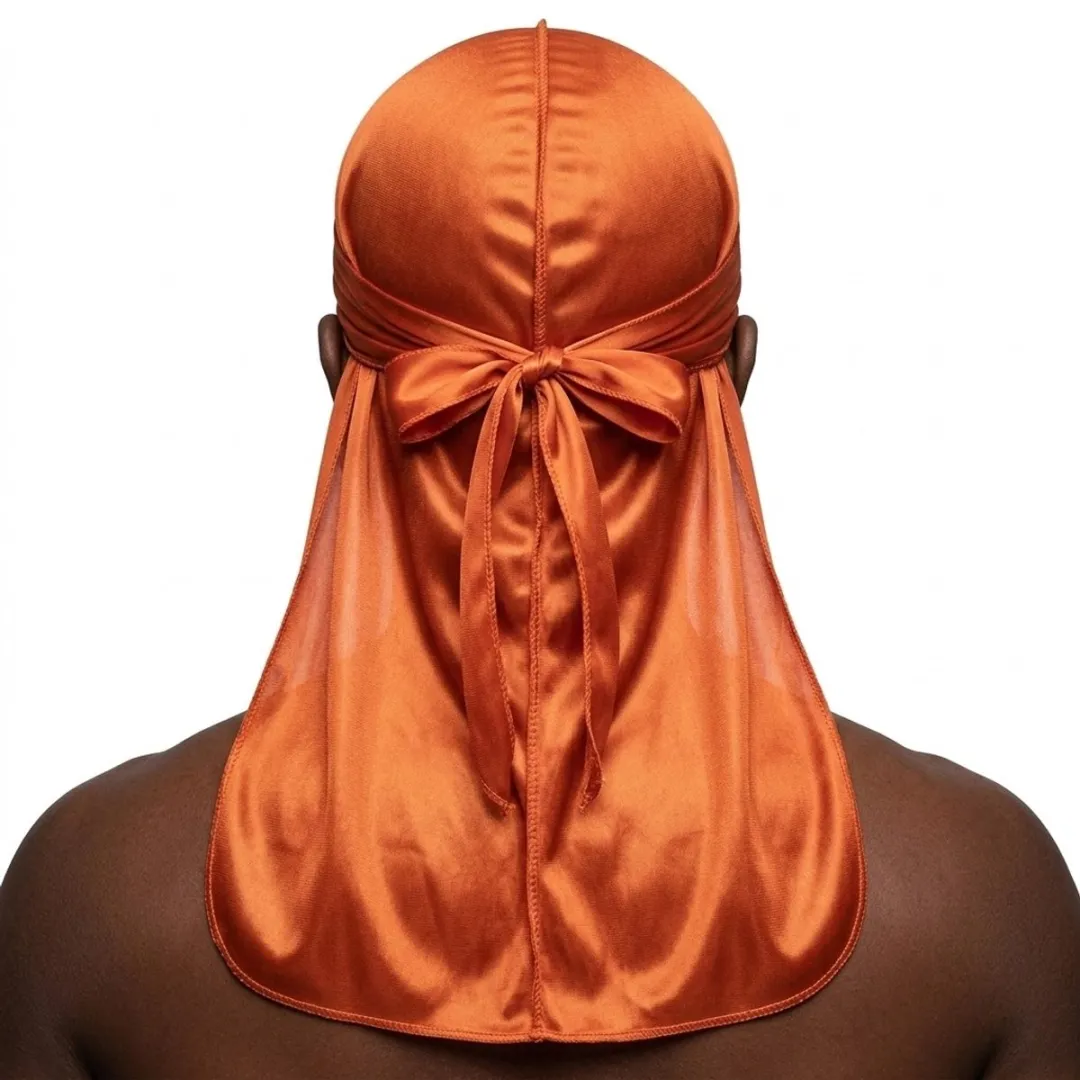 NuveX Oranje Satin Douchemuts