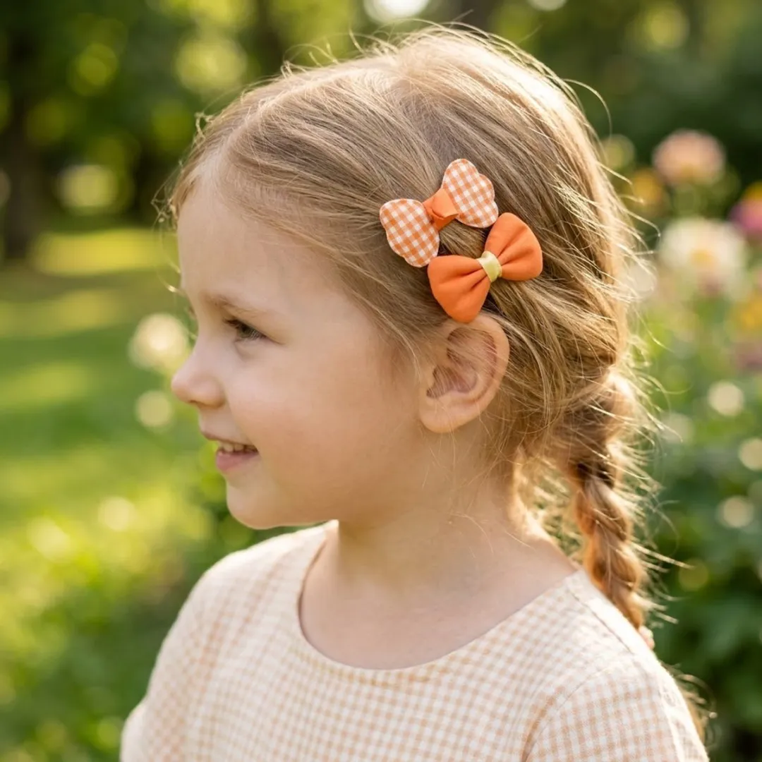 Nuvex Haarspeldjes Set - 10 Stuks Oranje/Peach