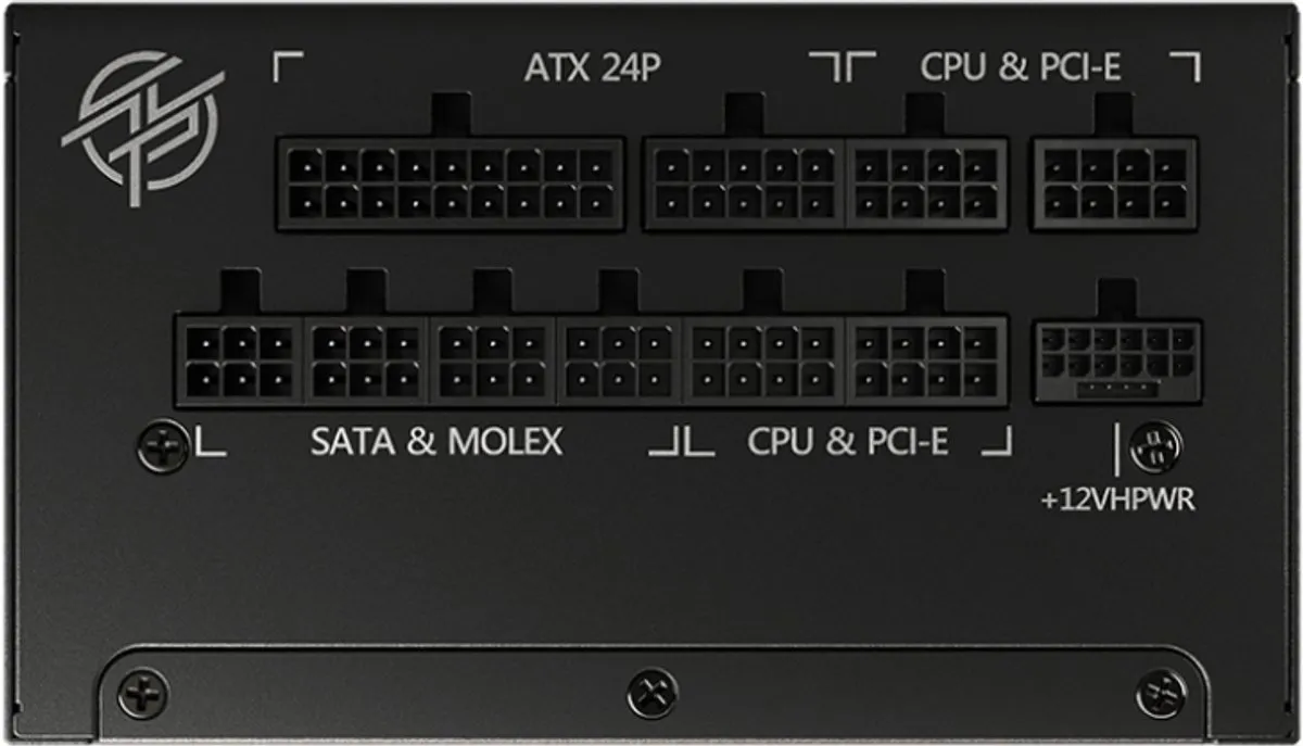 MSI MPG A1000G PCIE5 Voeding 1000W - Modulair - Zwart