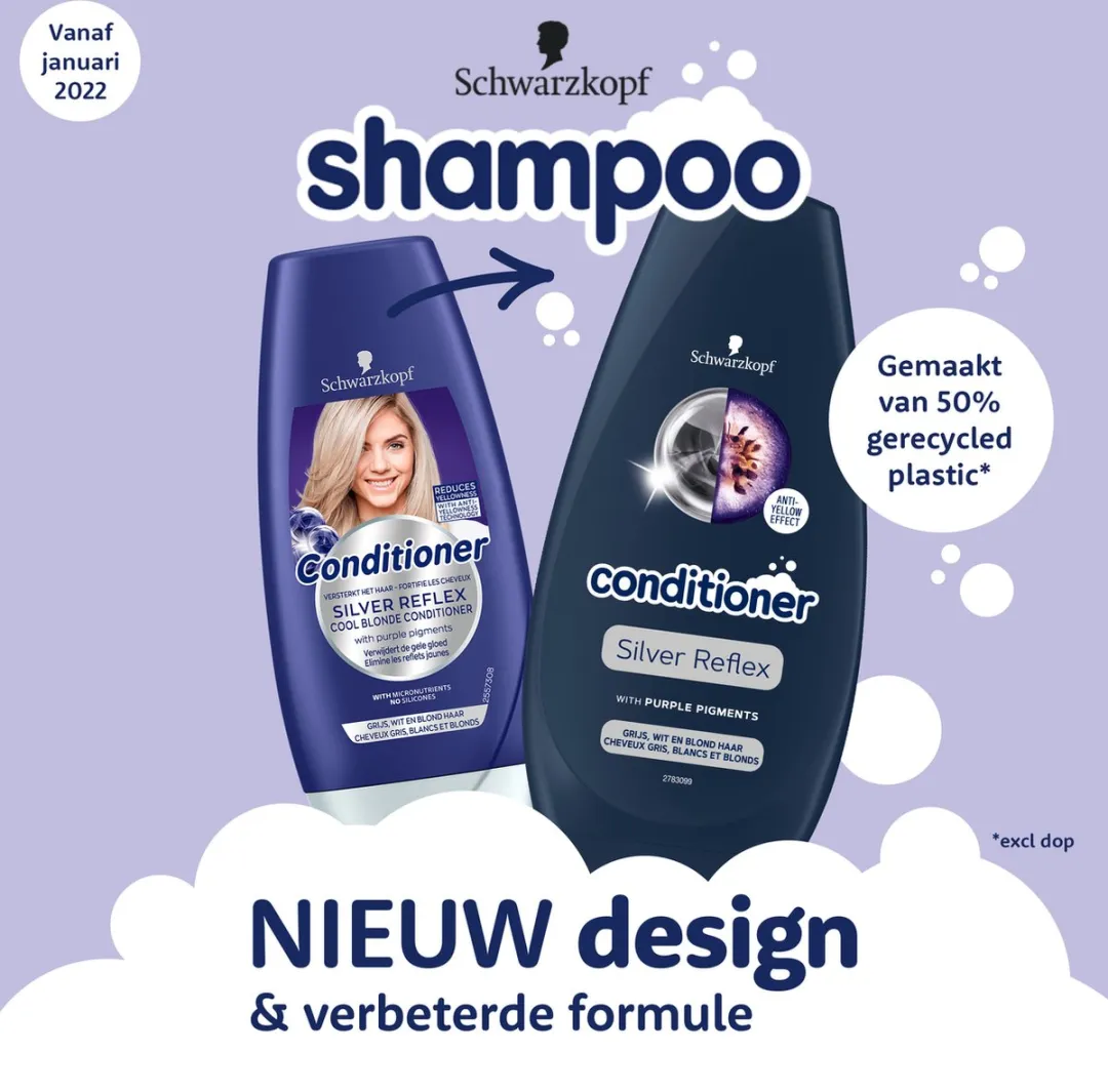 Schwarzkopf Silver Reflex Conditioner 200ml - 6 Stuks
