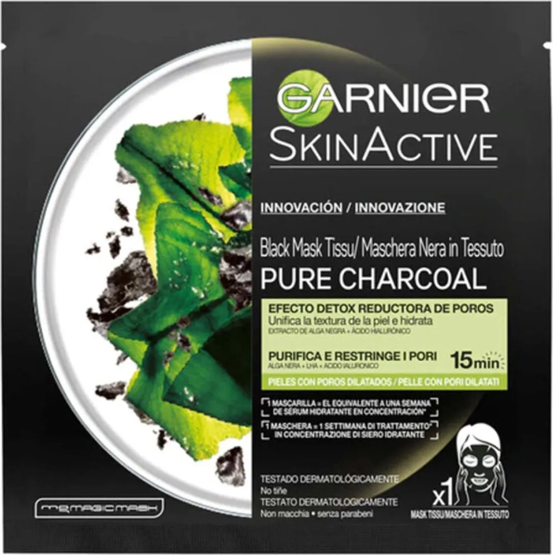 Garnier Pure Charcoal Black Detox Gezichtsmasker 28g
