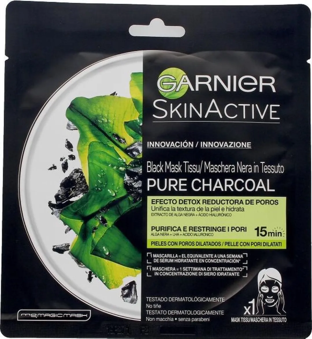 Garnier Pure Charcoal Black Detox Gezichtsmasker 28g