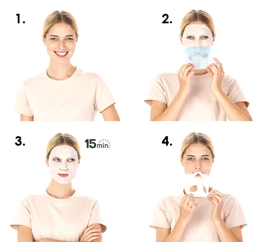 Garnier SkinActive Oogmasker Sinaasappel - 2 Stuks