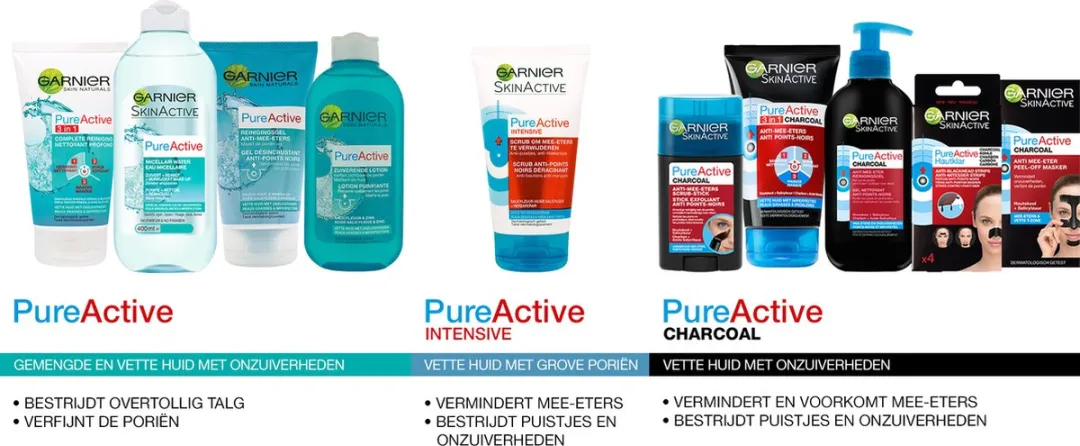 Garnier Pure Active Charcoal Anti-Mee-Eters Strips - 4 Stuks