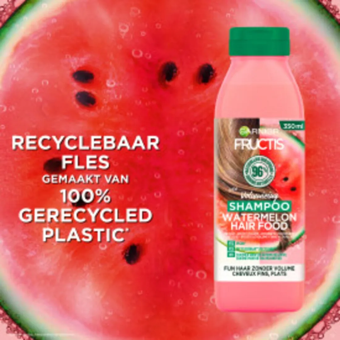 Garnier Fructis Watermelon Hair Food Shampoo 6x350ml