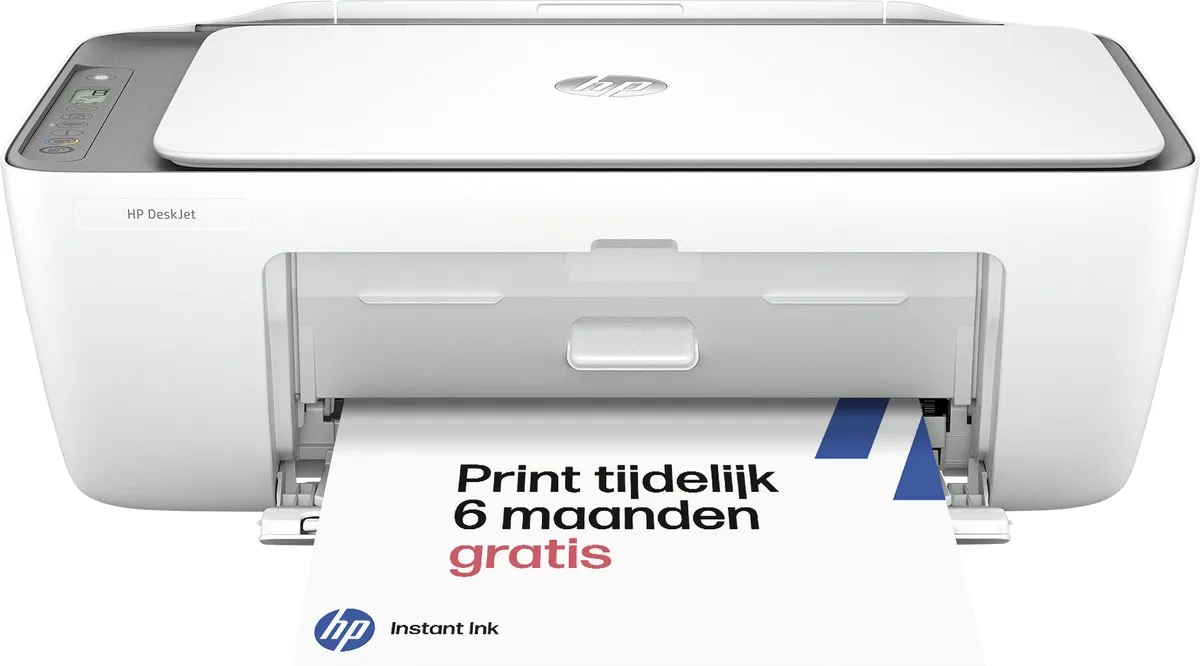 HP DeskJet 2820e All-in-One Printer - 60 Vel - 3 Kleuren - Wit