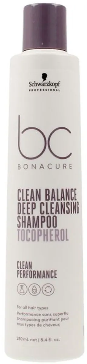 Schwarzkopf BC Clean Balance Revitaliserende Shampoo 250ml