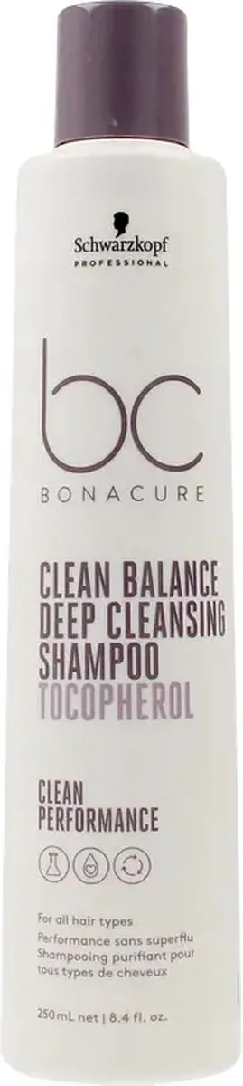 Schwarzkopf BC Clean Balance Revitaliserende Shampoo 250ml